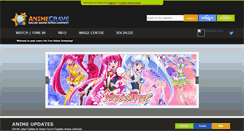 Desktop Screenshot of animecrave.com