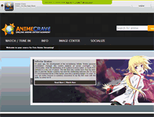 Tablet Screenshot of animecrave.com